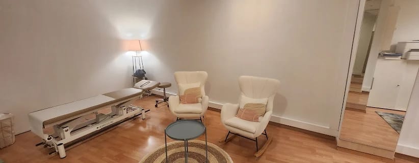 Cabinet Feminae à Mondorf-les-Bains : salon d'accueil